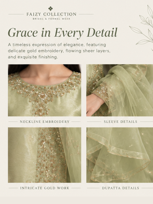 Sage Grace 3-Piece Formal Suit